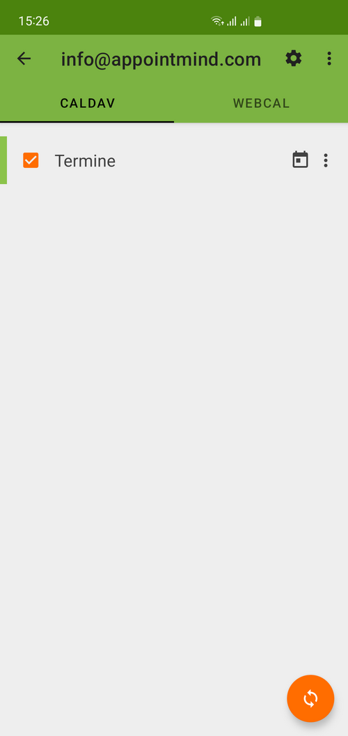 You can run the synchronization manually to test the settings