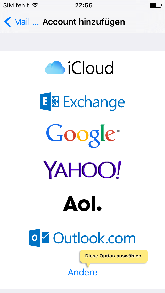 Select Other