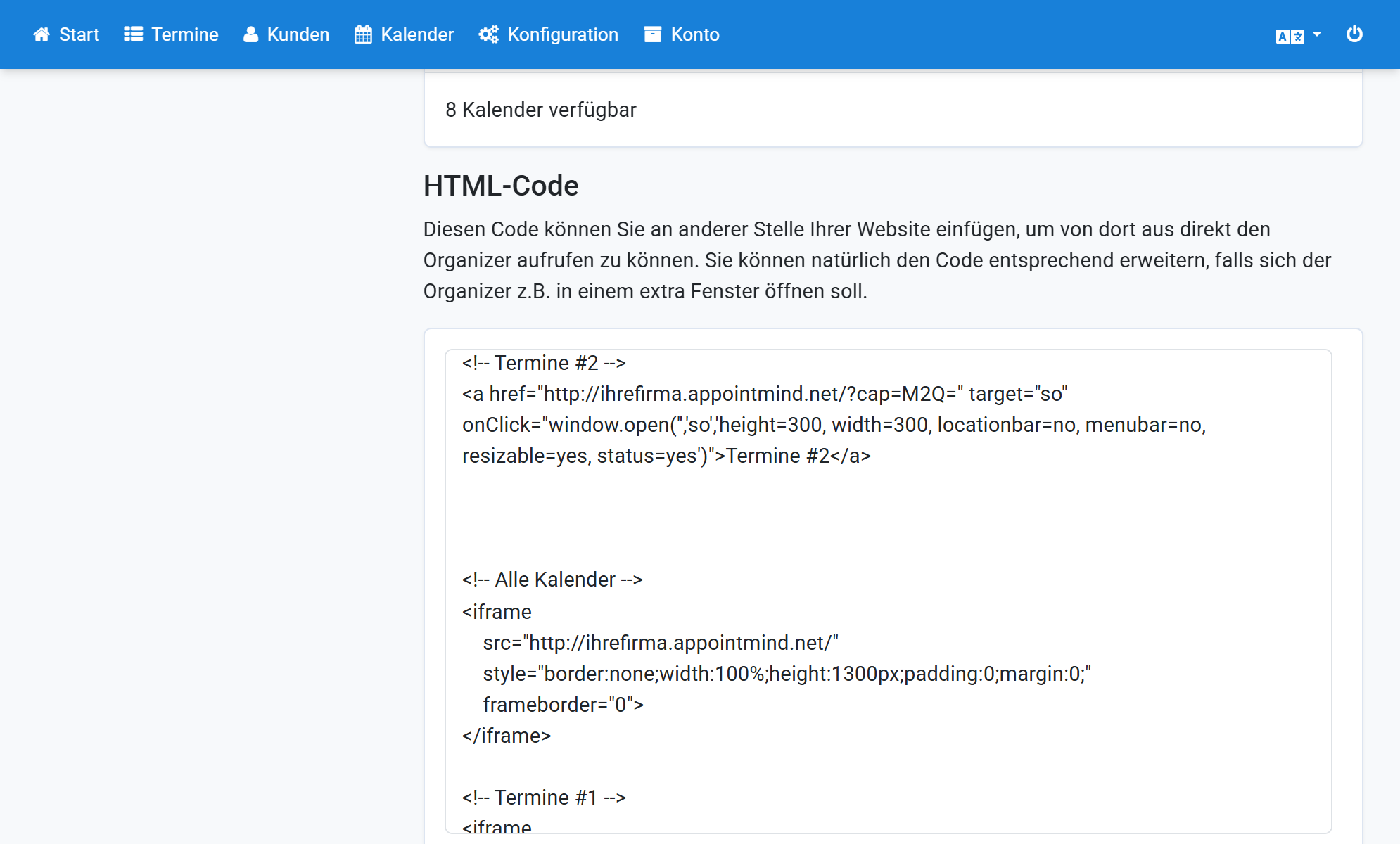 Copy the code and paste it into Weebly